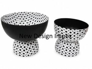 Enamel Printed Finishing Fruits Bowls