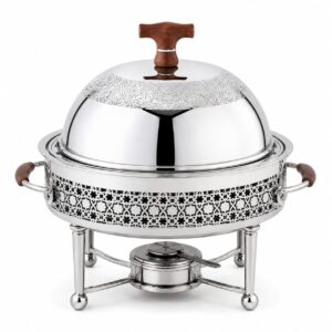Hot Food Server Buffet Chafing Dish For Luxury Hotel Catering Usage