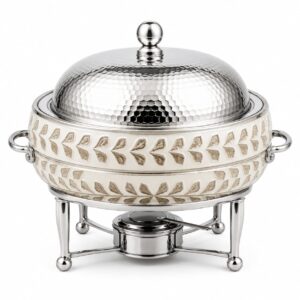 Mother of Pearl Design Food Warmer Chafing Dish