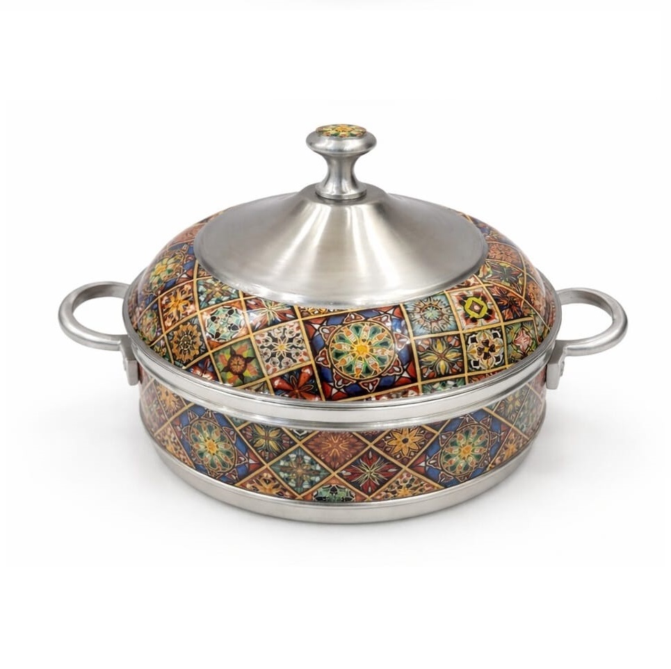 Stainless Steel Matt Finishing Insulated Hot Pot