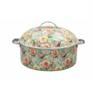 New Traditional Style Flower Printed Design Hot Pot