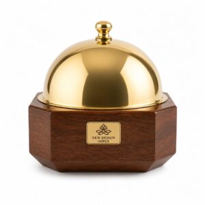 Insulated Double Wall Hot Pot Wooden Hot Pot For Food Server