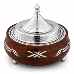 Wooden Hot Pot Luxury Stylish Casseroles Server Insulated Hot Pot